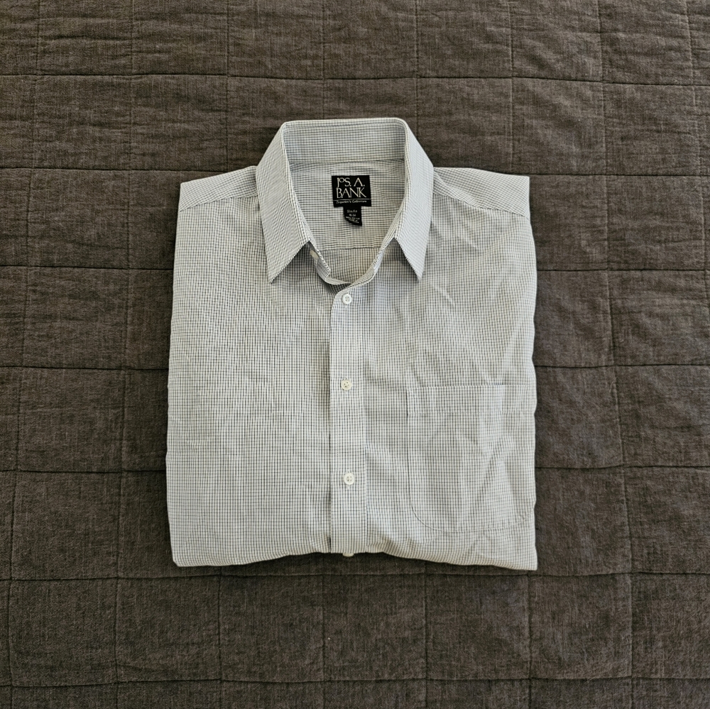 Jos. A. Bank point collar dress shirt